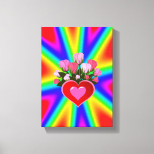 Stretched Canvas Print Mother's Day Leinwand