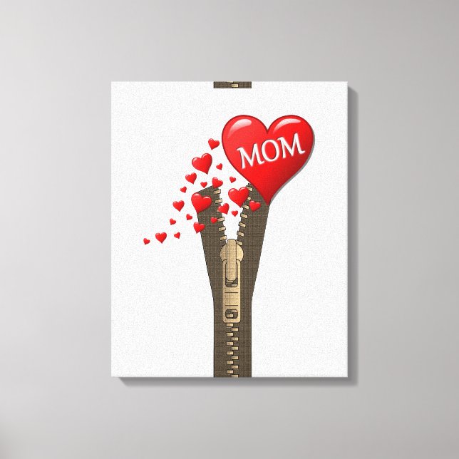 Stretched Canvas Print Mother's Day Leinwand (Vorderseite)