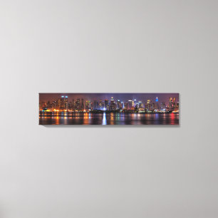 Stretched Canvas Print - New York Skyline Leinwanddruck