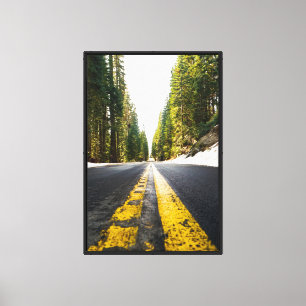 Stretched Canvas Print - Sequoia Nationalpark Leinwanddruck
