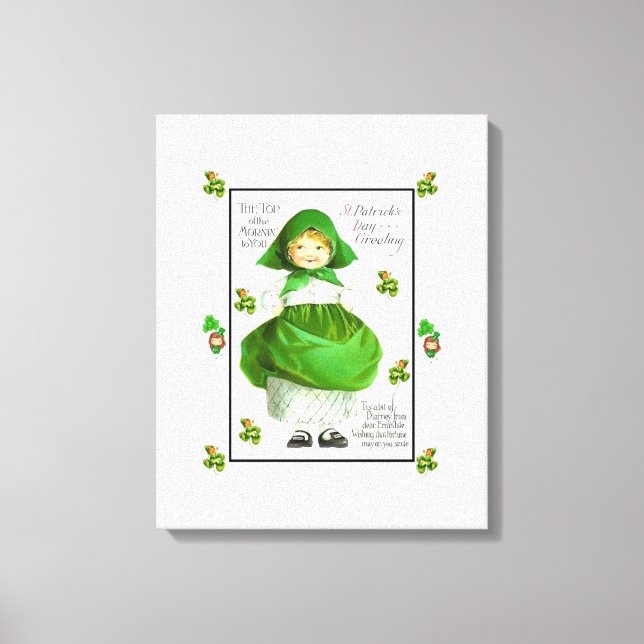 Stretched Canvas Print St. Patrick's Day Leinwanddruck (Vorderseite)