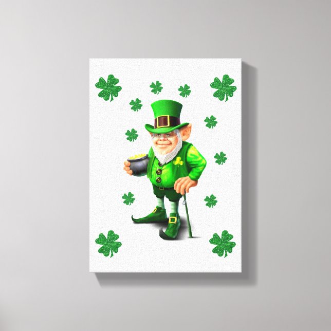Stretched Canvas Print St. Patrick's Day Leinwanddruck (Vorderseite)