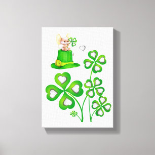 Stretched Canvas Print St. Patrick's Day Leinwanddruck