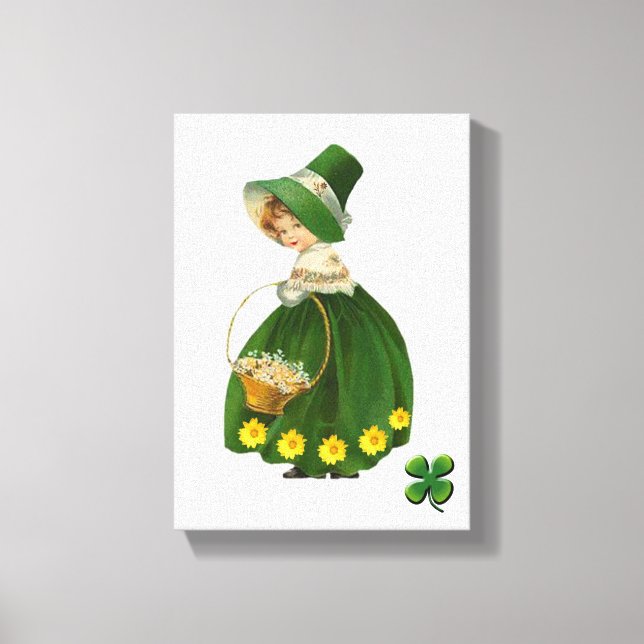 Stretched Canvas Print St. Patrick's Day Leinwanddruck (Vorderseite)
