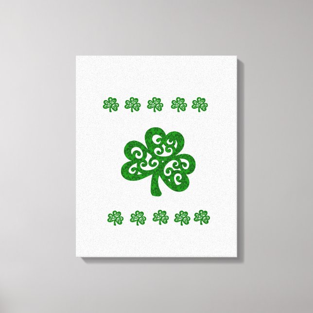 Stretched Canvas Print St. Patrick's Day Leinwanddruck (Vorderseite)