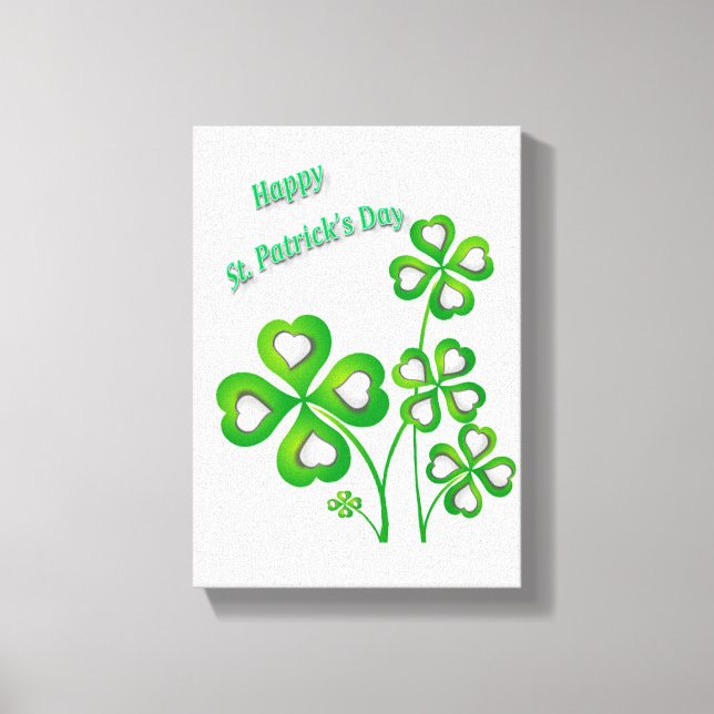 Stretched Canvas Print St. Patrick's Day Leinwanddruck (Vorderseite)