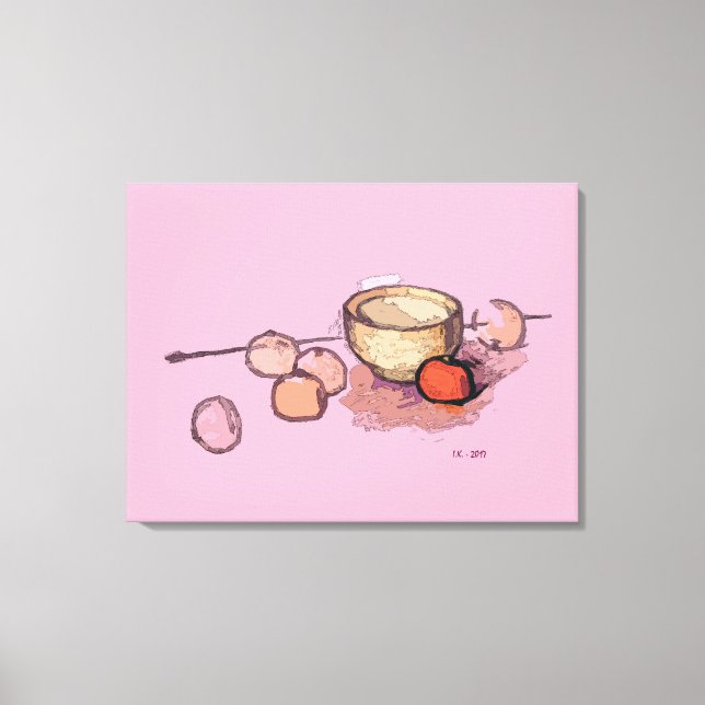 Stretched Canvas Print 'STL #1' Leinwanddruck (Vorderseite)