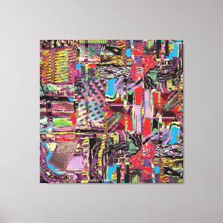 Stretched Canvas Print – Urban Fractals Leinwanddruck