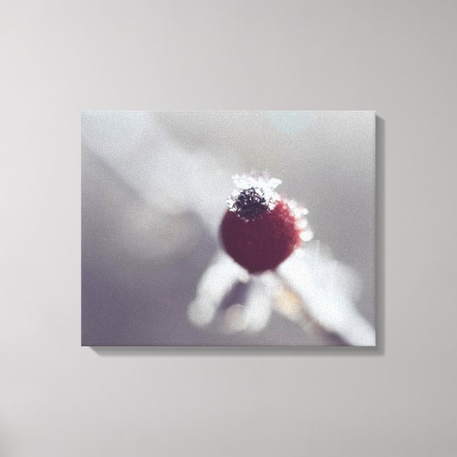 Stretched Canvas Print - Winter Berry Leinwanddruck (Vorderseite)
