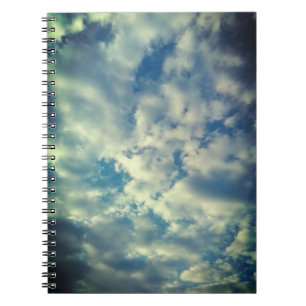 Stretched Wolken Notizblock