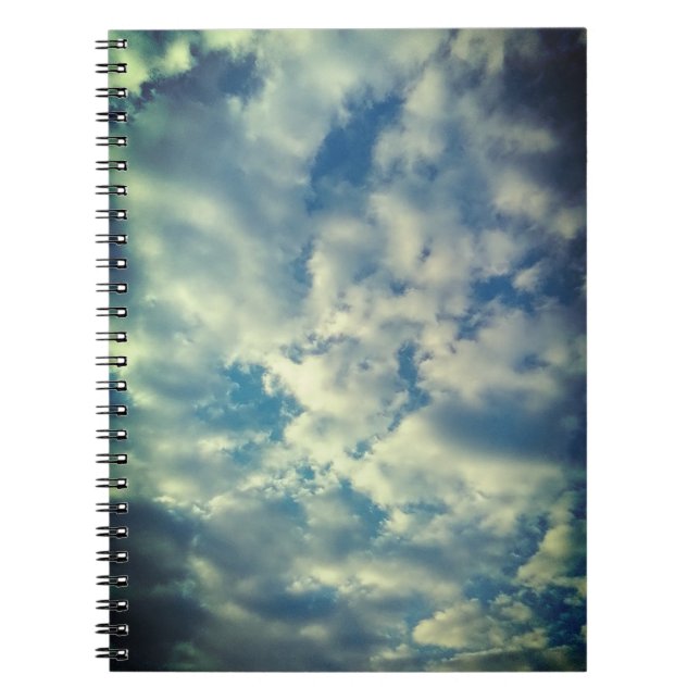 Stretched Wolken Notizblock (Vorderseite)