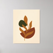 Stretchierte Canvas drucken mit Monogram, Modern B