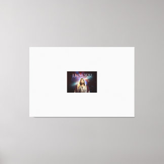 Stretchierte Canvas Print of Lord Jesus Leinwanddruck