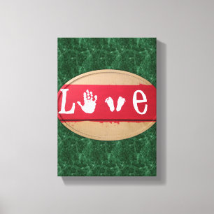 Stretchierte Canvas Print Valentine's Day Liebe Leinwanddruck