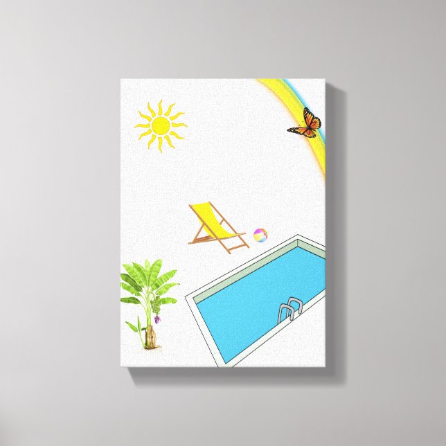 Stretchierte Canvas Print Vatertag Leinwand (Vorderseite)