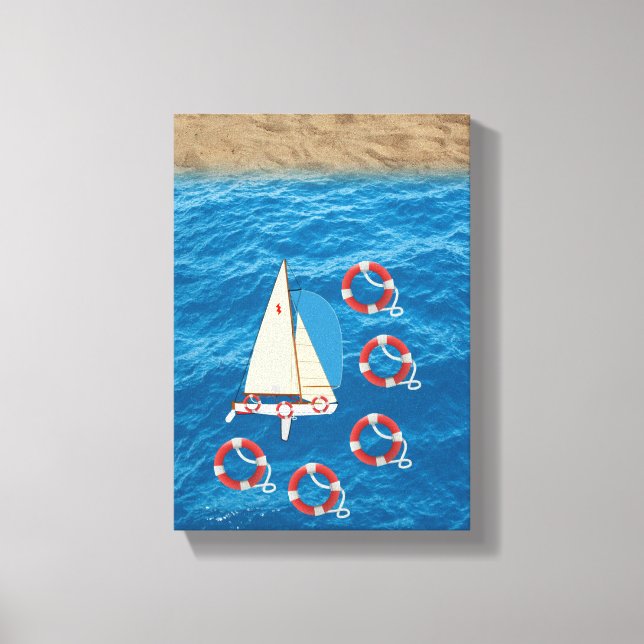 Stretchierte Canvas Print Vatertag Leinwand (Vorderseite)