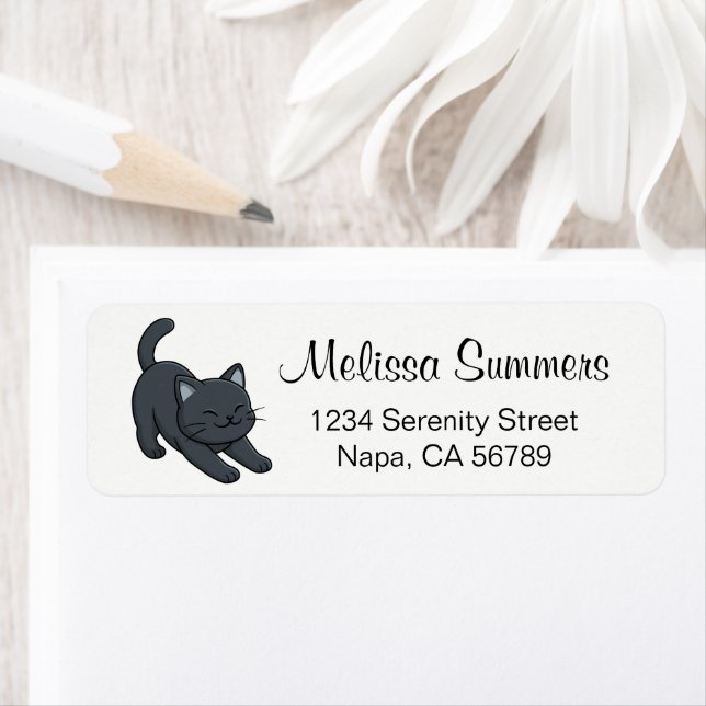 Stretching Black Cat Return Address (Insitu)