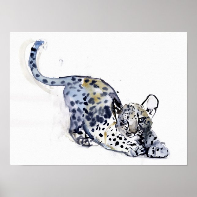 Stretching Cube Poster (Vorne)