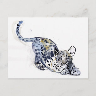 Stretching Cube Postkarte