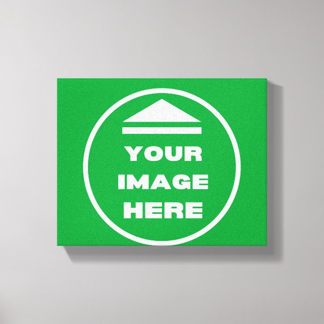 Stretchte Leinwand - Personalisiert - Bild hinzufü (Vorderseite)