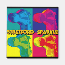 STRETFORD - FRIDGE MAGNET