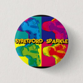 STRETFORD SPARKLE - ABZEICHEN BUTTON