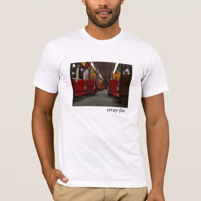 StreuFox - Untergrundbahn T-Shirt (Vorderseite)