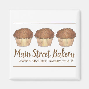 Streusel Crumb Muffin, gebacken von Bäckerei Baker Magnet