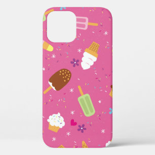 Streusel, Cupcakes, Eis und Eisstäbchen verstreut Case-Mate iPhone Hülle