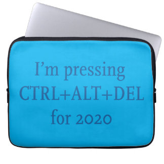 STRG + ALT + DEL 2020 LAPTOPSCHUTZHÜLLE