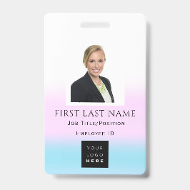 Strichcode Foto Name IDCard NURSE Health Doctor Pi Ausweis