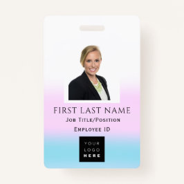 Strichcode Foto Name IDCard NURSE Health Doctor Pi Ausweis