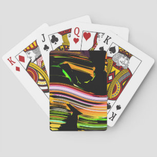 Striche von Linien Spielkarten