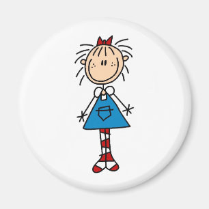 Strichmännchen-Annie-Magnet Magnet