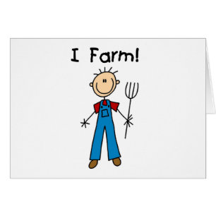 Strichmännchen-Bauers-T-Shirts und Geschenke