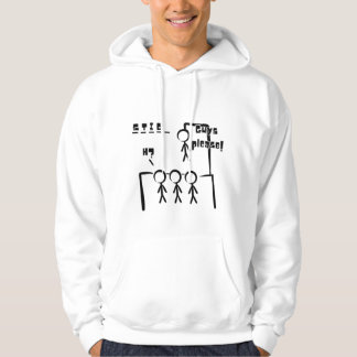 Strichmännchen Galgenmännchen Hoodie