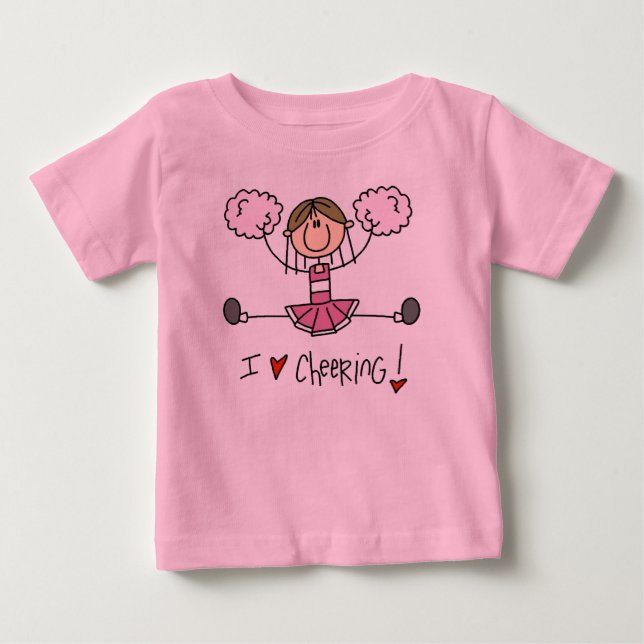 Strichmännchen I Liebe Gejubeln T - Shirt und Gesc (Vorderseite)