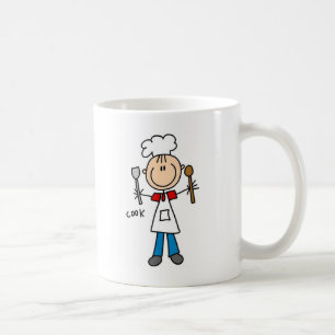 Strichmännchen-Koch-T - Shirts und Geschenke Kaffeetasse