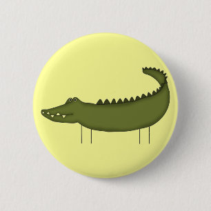 Strichmännchen Krokodil T-Shirts und Geschenke Button