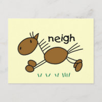 Strichmännchen-Pferdet-shirts und -geschenke