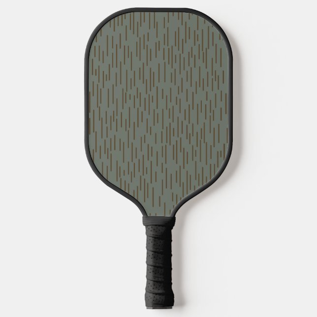Strichtarn Raindrop Camouflage Rain Pattern Camo Pickleball Schläger (Vorderseite)