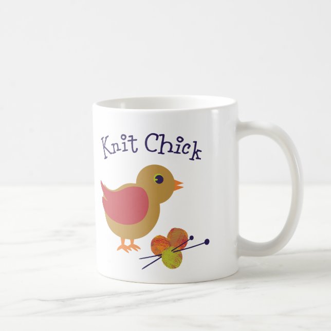 Strick Chick Kaffeetasse (Rechts)