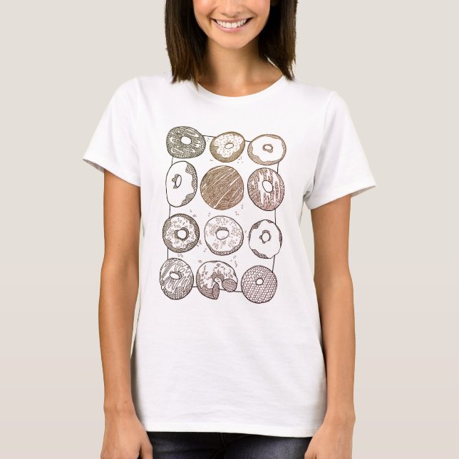 STRICK DOZEN DONUTS T - Shirt (Vorderseite)