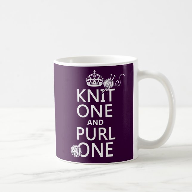 Strick einer und Schraubendraht einer Kaffeetasse (Rechts)