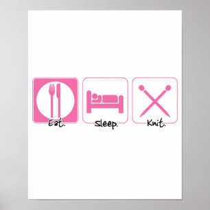 Strick essen poster