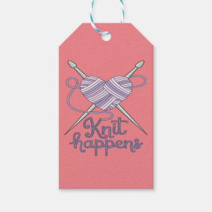Strick Happens Funny Knitter Garne Lover Design Geschenkanhänger