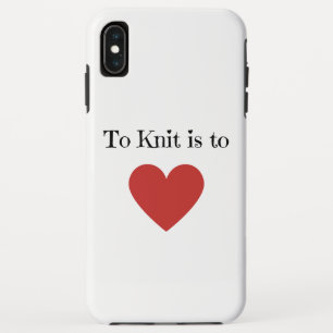 Strick heißt Liebe - Case-Mate iPhone Hülle