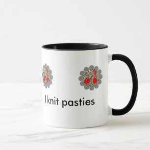 Strick-Mädchen Pastie Tauschen-Tasse 2008 Tasse