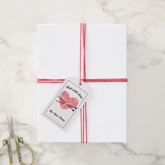 Strick mit Liebe / Betreuungsanleitung ・ Handwerk Geschenkanhänger (Mit Garn)