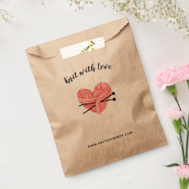 Strick mit Liebe Garnelen Herzerkrankungen Geschenktütchen